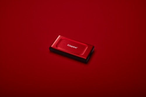 Kingston Technology 1TB XS1000 Red External USB 3.2 Gen 2 Portable Solid State Drive