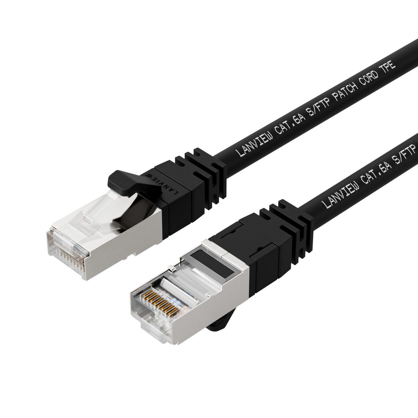 Lanview LV-SFTP6A015B networking cable Black 1.5 m S/FTP (S-STP)