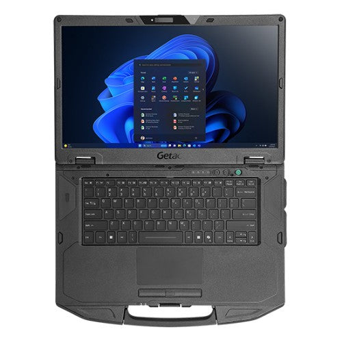 Getac S510 Intel Core Ultra 7 155U Laptop 39.6 cm (15.6") Touchscreen Full HD 8 GB DDR5-SDRAM 512 GB SSD Wi-Fi 6E (802.11ax) Windows 11 Pro German Black