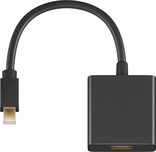 Microconnect MDPHDMIB video cable adapter 0.15 m Mini DisplayPort HDMI Black