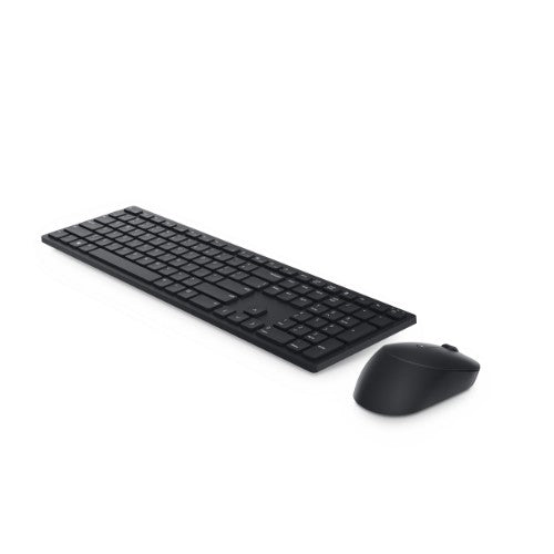 DELL Pro Keyboard and Mouse - KM5221W - French (AZERTY) - Black
