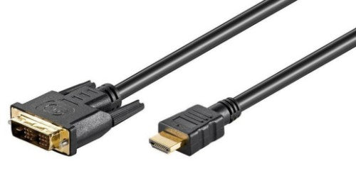 Microconnect HDM191811.5 video cable adapter 1.5 m HDMI Type A (Standard) DVI-D Black