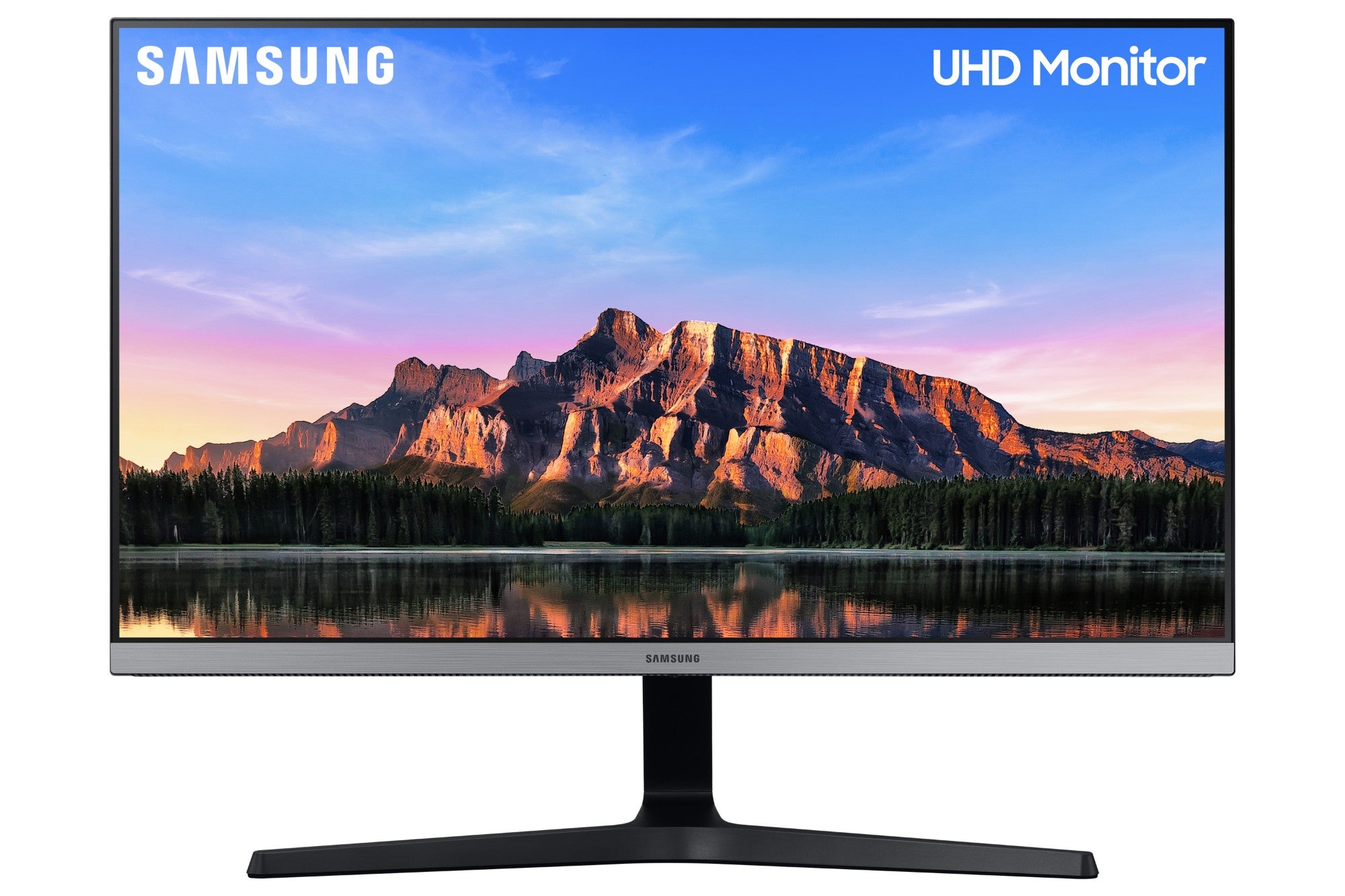 Samsung UR55 computer monitor 71.1 cm (28") 3840 x 2160 pixels 4K Ultra HD LED Grey