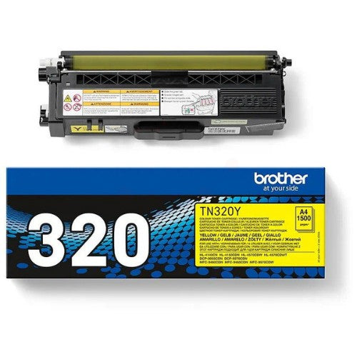 Brother TN-320Y Toner yellow, 1.5K pages ISO/IEC 19798 for Brother HL-4150/4570