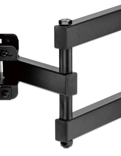 Manhattan Wall Mount for TV & Monitors (Full Motion), For screens 32" to 65", VESA compatability: all between 100x100mm and 600x400mm - check the dimensions of the four mounting holes on back of screen to ensure it fits, Max 35kg, Black, Bracket, Lifetime