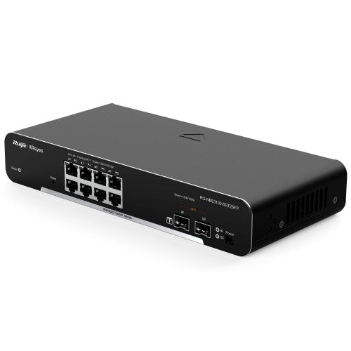 Ruijie Networks RG-NBS3100-8GT2SFP network switch Managed L2 Gigabit Ethernet (10/100/1000) Black