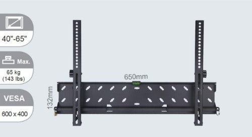 Vivolink VLMW4065T TV mount/stand 165.1 cm (65") Black