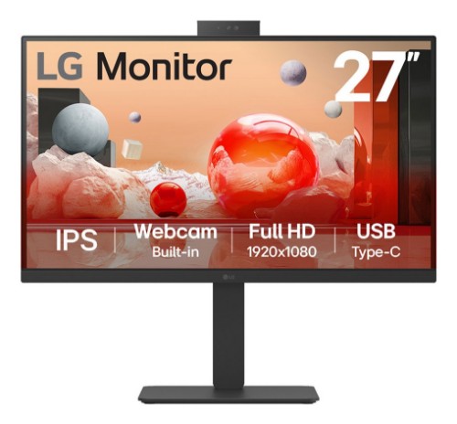LG 27BA850-B.AEU computer monitor 68.6 cm (27") 1920 x 1080 pixels Full HD Black