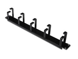 Digitus Cable routing panel with cable routing brackets for 483 mm (19") cabinets, 1U