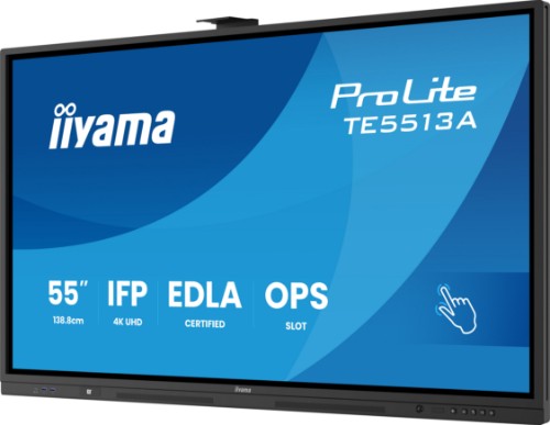 iiyama 55" Google EDLA Certified IFP - Interactive display for seamless integration and collaboration in education and enterprise
