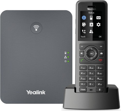 Yealink W77P IP phone Black TFT