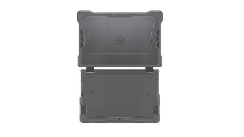 MAXCases Extreme Shell-F Slide Case (ESL bottom panel) for Dell 3120 & 3140 Windows Clamshell & Convertible 2:1 11.6" (Gray/Clear)