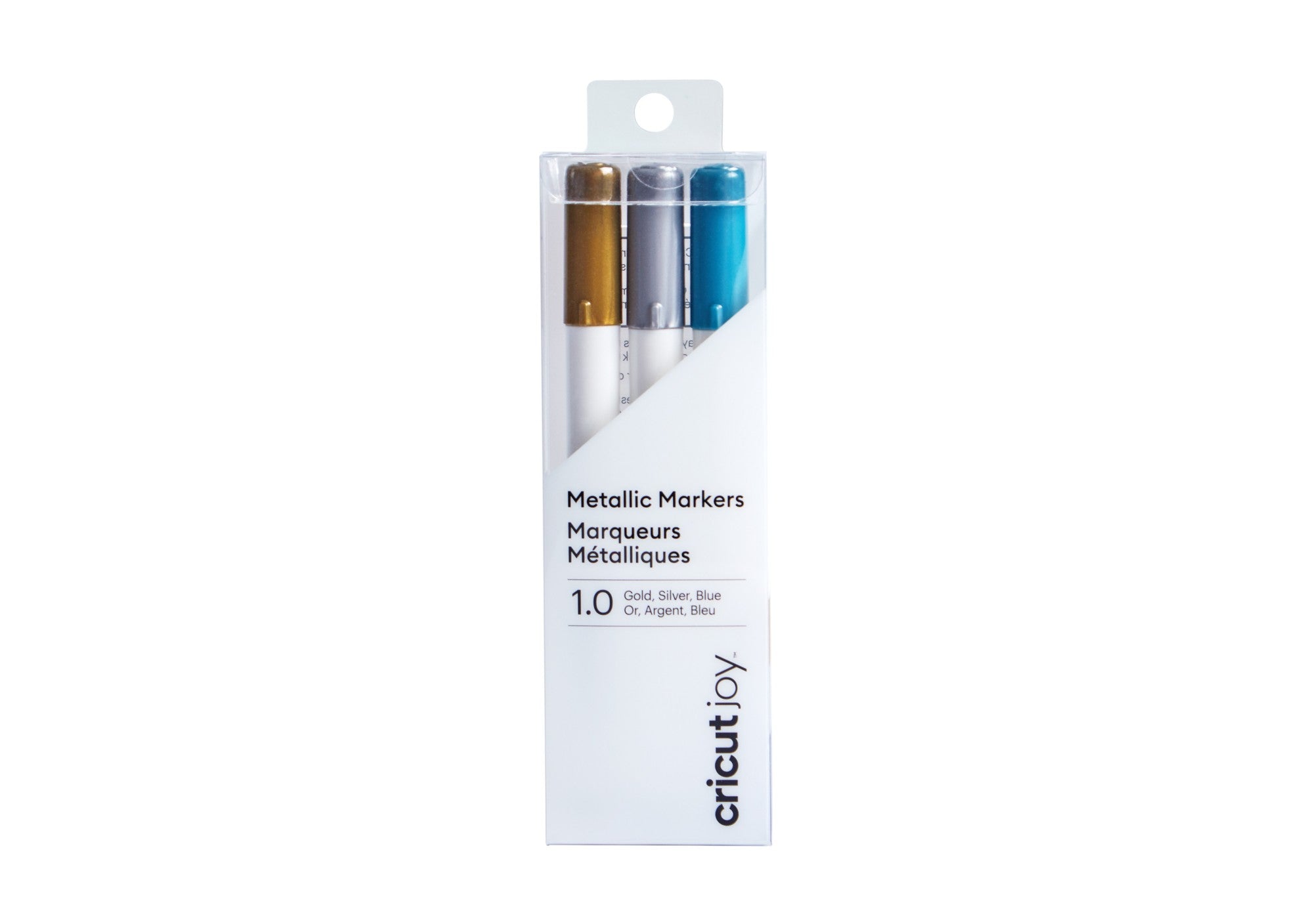 Cricut Joy Medium Point Markers 3-pack (Gold, Silver, Blue)