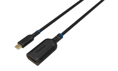 Microconnect MC-USBCDP-A video cable adapter 0.2 m USB Type-C DisplayPort Black