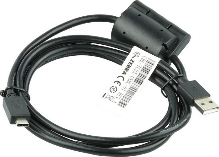 Zebra CBL-TC2X-USBC-01 USB cable USB A Black