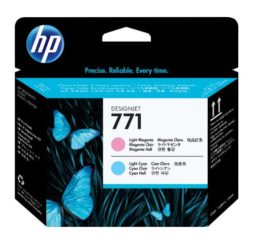 HP CE019A/771 Printhead light magenta / cyan bright 775ml for HP DesignJet Z 6200/6800