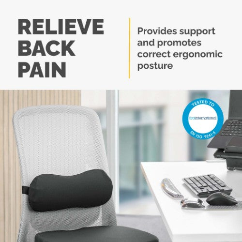 Fellowes Back Support for Office Chair Breyta Lumbar Cushion