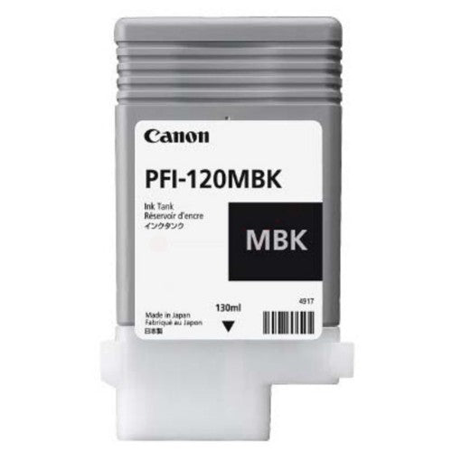 Canon 2884C001/PFI-120MBK Ink cartridge black matt 130ml for Canon IPF GP-200/TM-200/TM-255