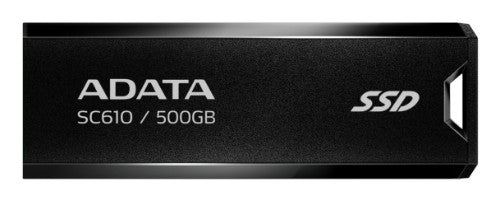 ADATA SC610 500 GB USB Type-A 3.2 Gen 2 (3.1 Gen 2) Black