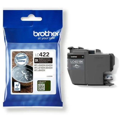 Brother LC-422BK Ink cartridge black, 550 pages for Brother MFC-J 5340