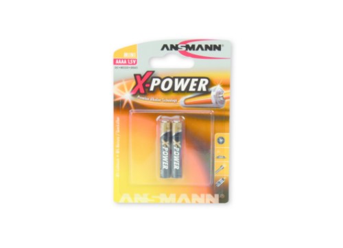 Ansmann X-Power AAAA, 1x 2 Single-use battery Alkaline