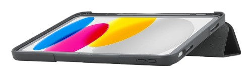 Mobilis 062006 tablet case 27.9 cm (11") Flip case Black, Transparent