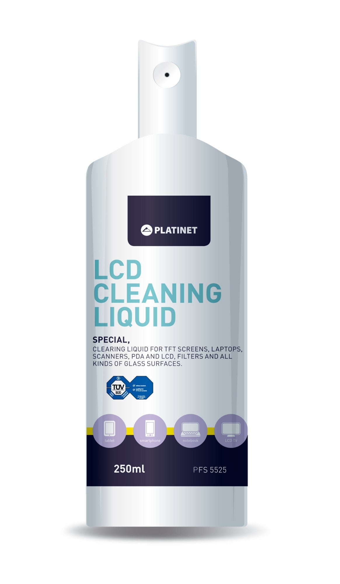 Platinet Cleaning Gel For LCD And Touch Screens, Gel 250ml, For cleaning of monitors, scanners, PDA, filter and glass surfaces. Use on a cool surface.