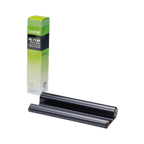 Brother PC-71RF Thermal-transfer roll, 140 pages for Brother Fax T 102/72