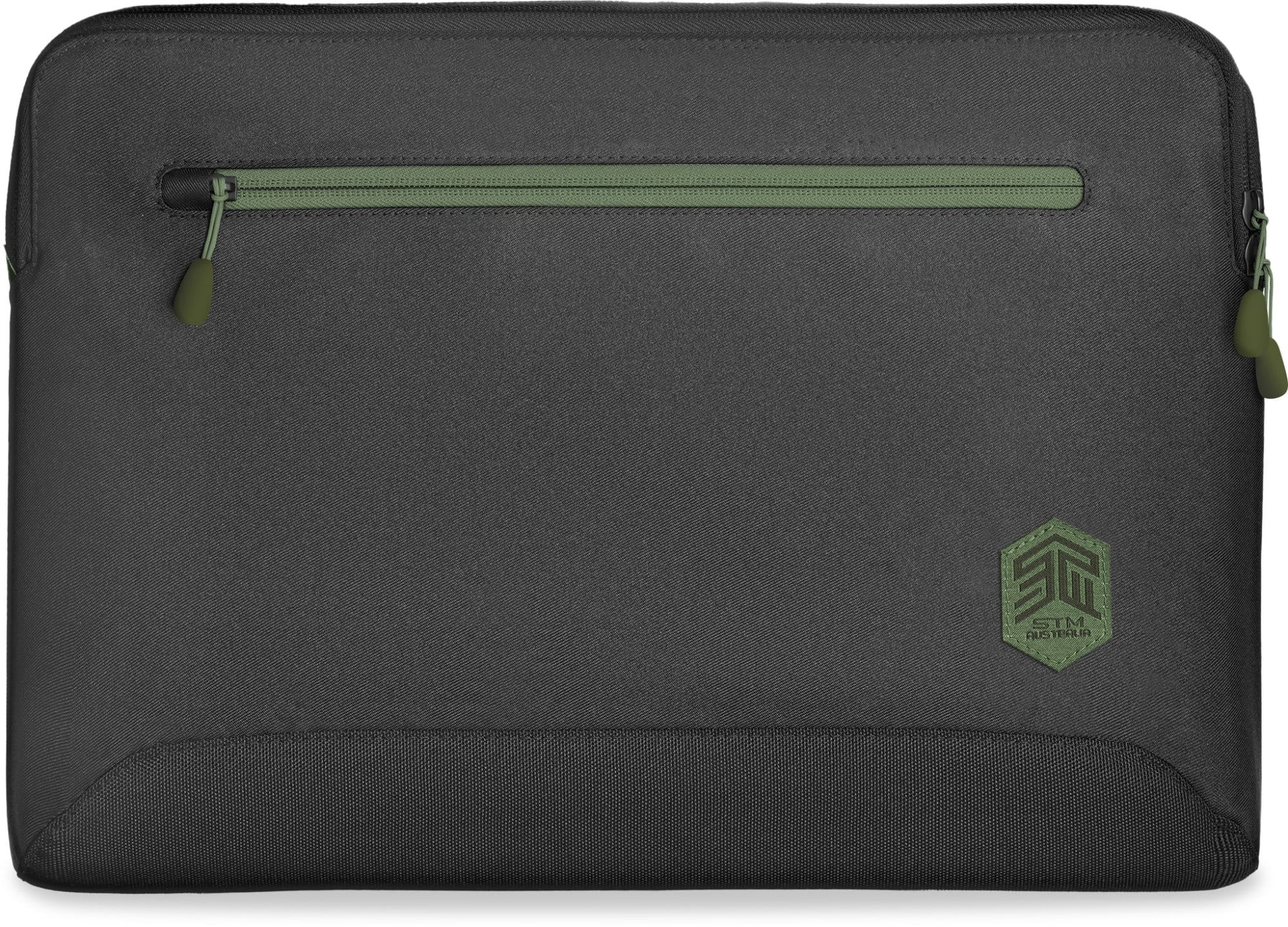 STM STM-114-392M-01 laptop case 35.6 cm (14") Sleeve case Green