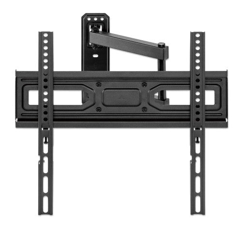 Manhattan Wall Mount for TV & Monitors (Full Motion), For screens 32" to 55", VESA compatability: all between 100x100mm and 400x400mm - check the dimensions of the four mounting holes on back of screen to ensure it fits, Max 35kg, Black, Bracket