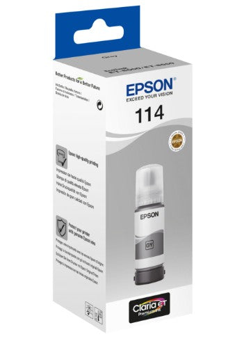 Epson C13T07B540/114 Ink bottle gray, 6.7K pages 2300 Photos 70ml for Epson ET-8500