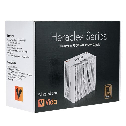 VIDA 750W HERACLES ATX GAMING PSU power supply unit