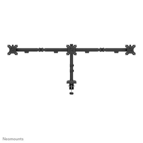 Neomounts DS60-600BL3 Monitor arm 10-27" - Quick-fix - 180°-stop