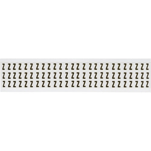 Brady NL-W05-Z self-adhesive label Rectangle Removable Black, White 1950 pc(s)