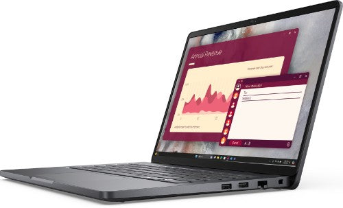 DELL Pro 14 PC14250 Intel Core 5 120U Laptop 35.6 cm (14") Full HD+ 16 GB DDR5-SDRAM 512 GB SSD Wi-Fi 6E (802.11ax) Windows 11 Pro US International Black