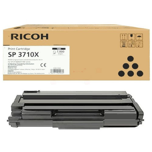 Ricoh 408285/SP-3710X Toner-kit, 7K pages ISO/IEC 19752 for Ricoh SP 3710