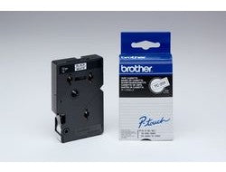Brother TC-201 DirectLabel black on white 12mm x 7,7m for Brother P-Touch TC 9-12mm