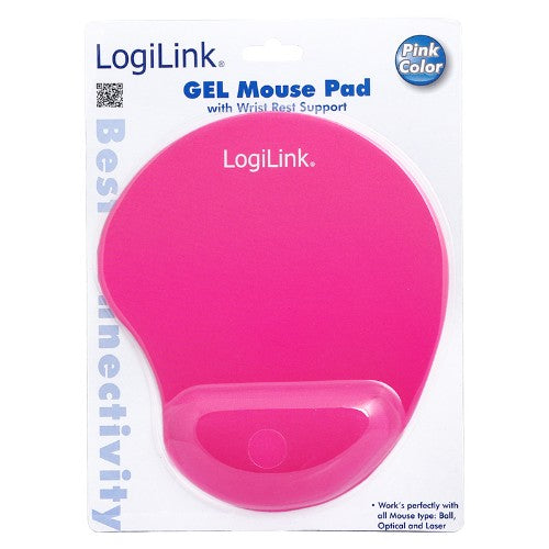 LogiLink ID0027P mouse pad Pink