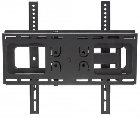 Manhattan Wall Mount for TV & Monitors (Full Motion), For screens 32" to 55", VESA compatability: all between 200x200mm and 400x400mm - check the dimensions of the four mounting holes on back of screen to ensure it fits, Max 50kg, Black, Bracket, Lifetime