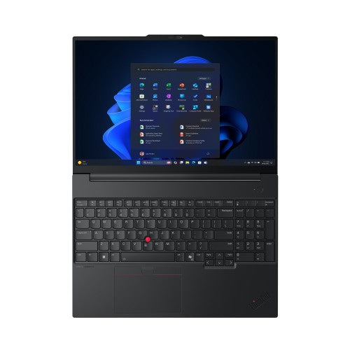 Lenovo ThinkPad E16 Gen 3 (Intel) Intel Core Ultra 7 255H Laptop 40.6 cm (16") WUXGA 16 GB DDR5-SDRAM 512 GB SSD Wi-Fi 6E (802.11ax) Windows 11 Pro UK English Black