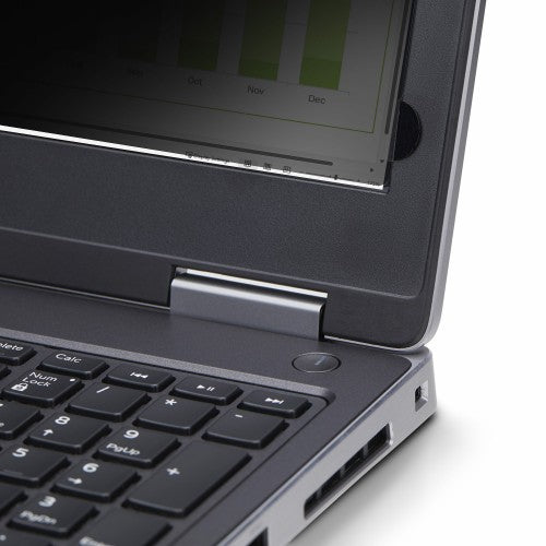 StarTech.com 12.1-inch 16:10 Flip-Up Privacy Screen with Touch, Anti-Glare Blue Light Filter, Laptop Monitor Screen Protector, +/- 30 Deg. View Angle