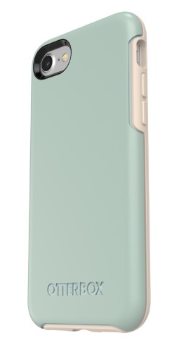 OtterBox Symmetry Series for Apple iPhone SE (2nd gen)/8/7, Muted Waters Blue