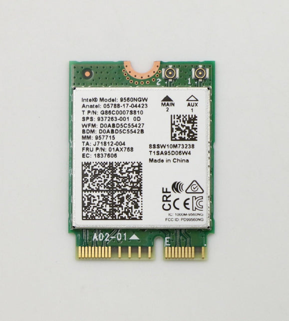 Lenovo Wireless,CMB,IN,9560 NV M2 +BT5.0 WLAN card