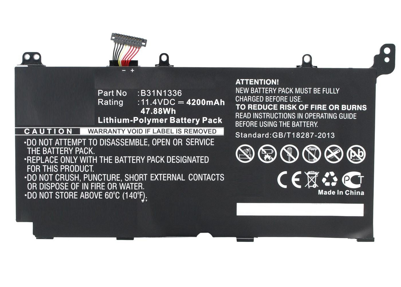 CoreParts MBXAS-BA0034 laptop spare part Battery