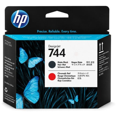 HP F9J88A/744 Printhead black matt / red chromatic for HP DesignJet Z 2600