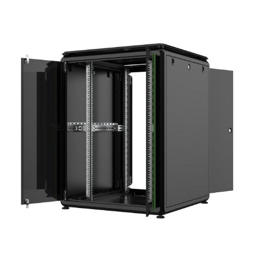 Lanview RDL20U88BL rack cabinet 20U Freestanding rack Black