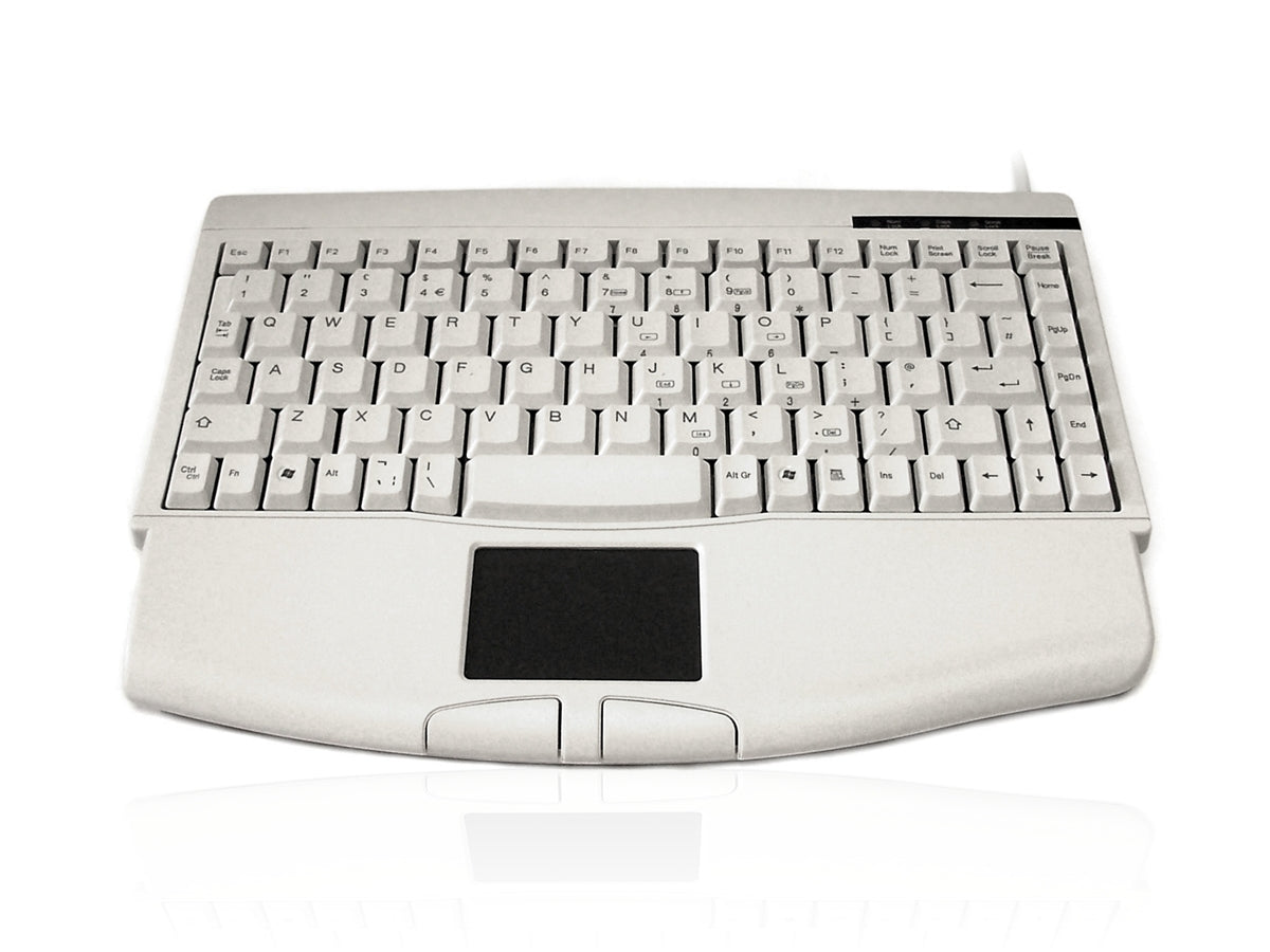 Accuratus 540 keyboard Office USB QWERTY UK English White