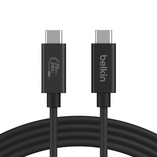 Belkin INZ004BT2MBK USB cable USB4 Gen 2x2 2 m USB C Black
