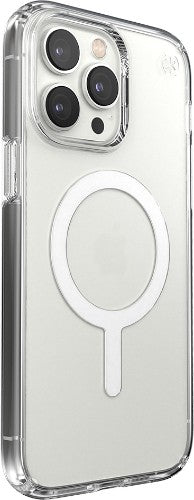 Speck Presidio Perfect Clear + MS Apple iPhone 14 Pro Max Clear - with Microban