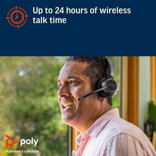 HP Poly Voyager 4320 USB-C Headset +BT700 dongle